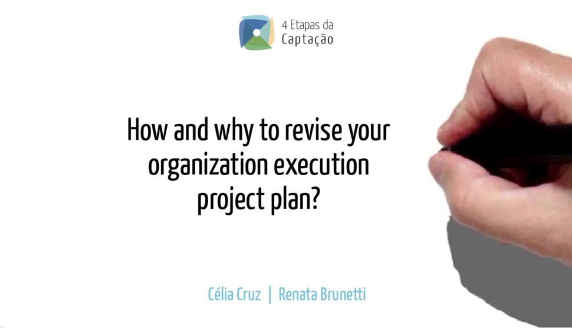 __How and why to revise your organization execution project plan