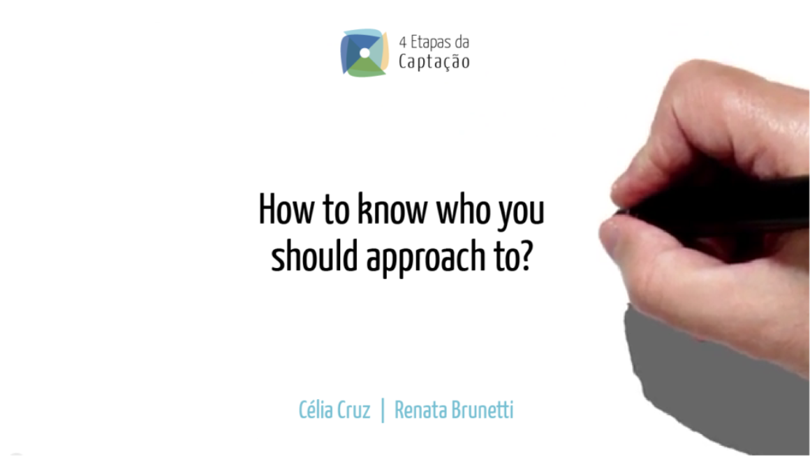 __How to know who you should approach to-